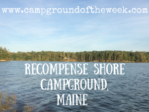 Recompense Shore Campground, Maine