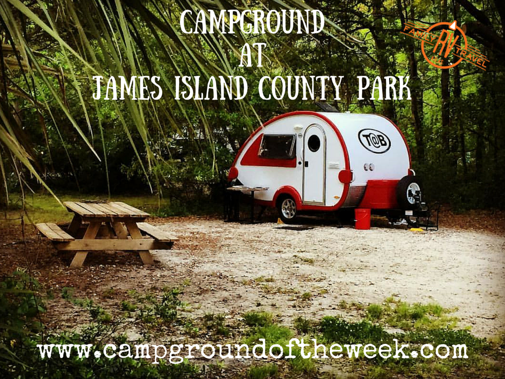 Campground at James Island County Park